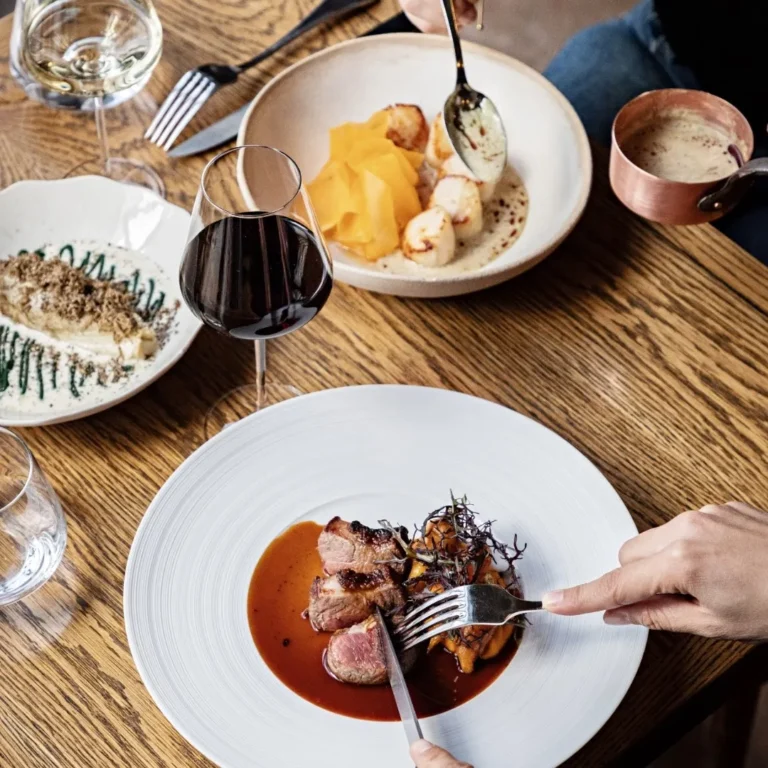 Gastronomie du Bistrot Martin au sein du Domaine de Primard