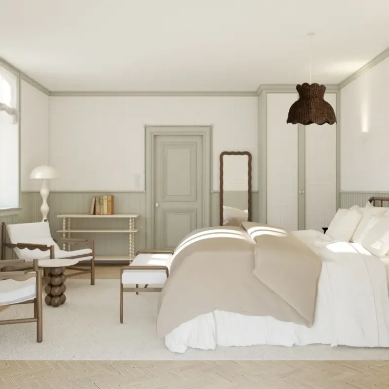 vue de la junior suite du chateau de cîteaux